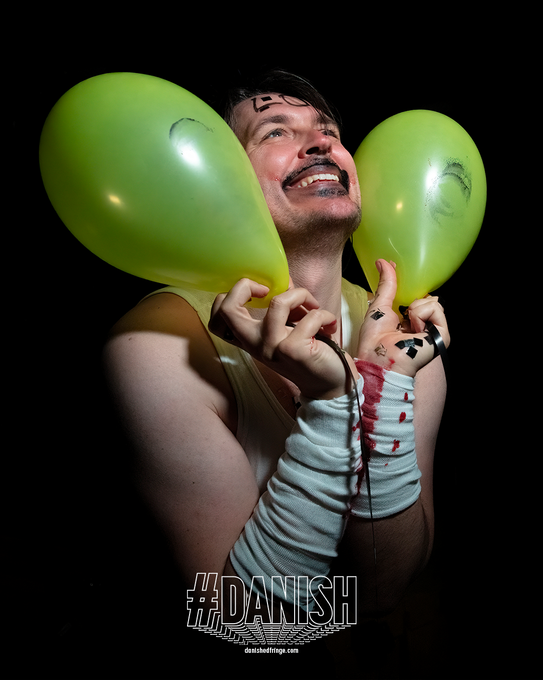 LAUGHING OUT LONELY by OPE-N. Louise Beck. Morten Grove Frandsen. Summerhall. Edinburgh Festival Fringe